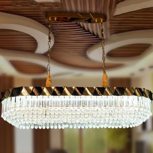 Modern Oval Shafe Crystal Chandelier Illuminate Your World